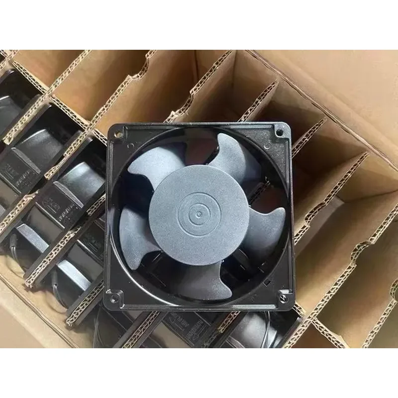 for Delixi 12038 Cabinet Cooling Exhaust Fan Industrial 220V High Speed Powerful Electric Small Shaft