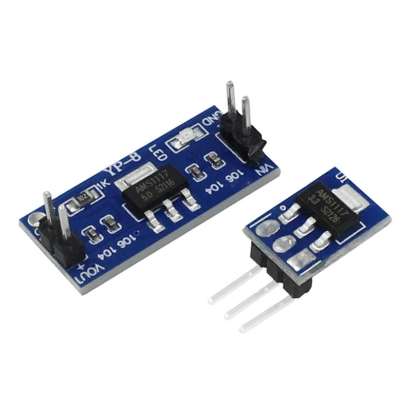 5pcs/lot AMS1117 1.2V 1.5V 1.8V 2.5V 3.3V 5V power supply module AMS1117-5.0V power module AMS1117-3.3V