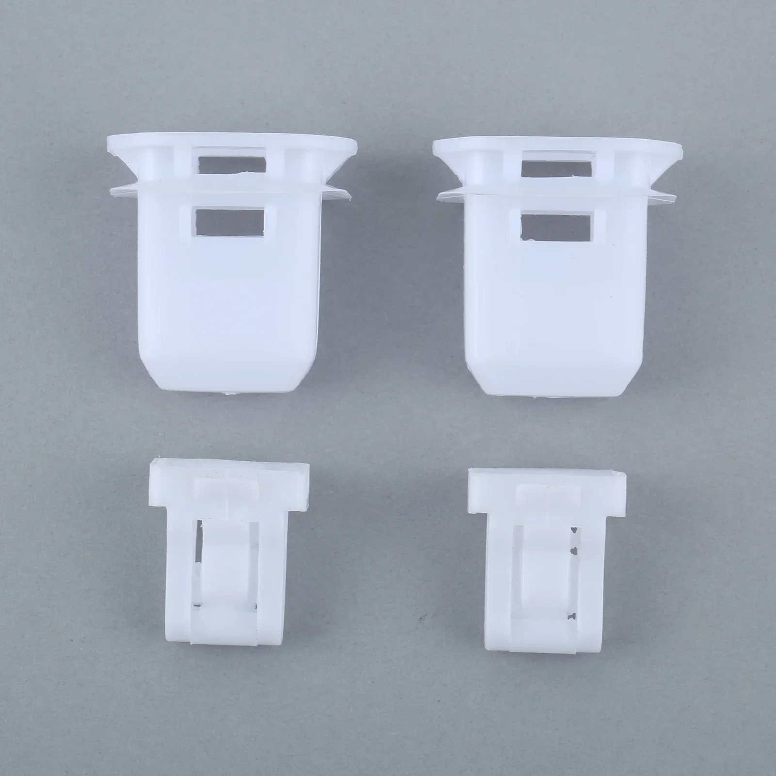 2 Sets White Plastic Rear Seat Buckle Rear Seat Clamp Cushion Pad Clips Back Seat Fixed Buckle Car Fastener Clip for Chevrolet