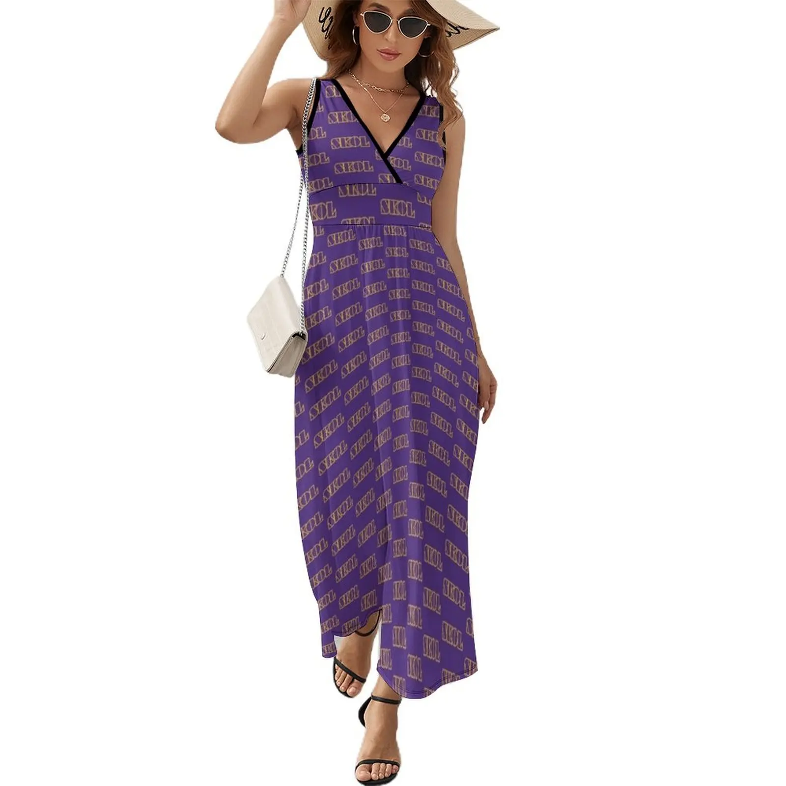 Skol 4 Sleeveless Dress women's elegant loose dresses beach dresses dresses for official occasions dress women summer 2024