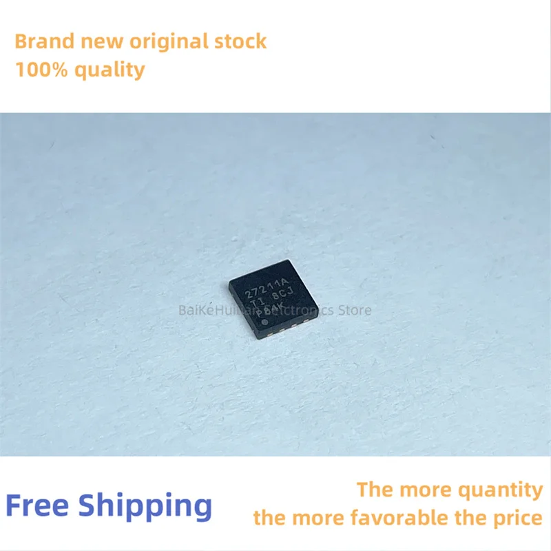 (50 pcs/lot)New original UCC27211ADRMR screen printed 27211A package VSON8 door driver chip