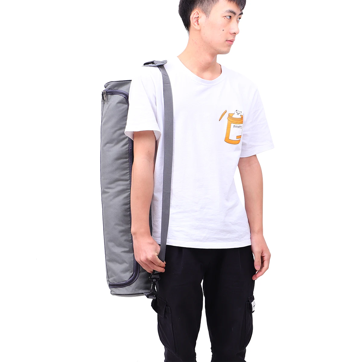 

Коврик Прочный легкий спортивный коврик для йоги в тренажерном зале, дорожная сумка на плечо для йоги, сумка через плечо для хранения