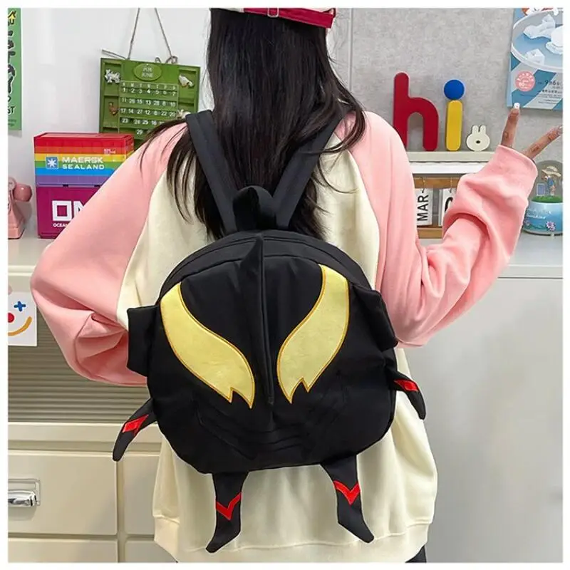 Funny Anime Cartoon Shaped Backpack Large Capacity Cute Casual Crossbody Shoulder Bag for Students Women Daily Travel Bags
