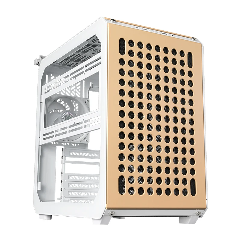 Imagem -05 - Cooler Master-mini Desktop Case Lado Transparente E-atx Motherboard Water-cooled Building Block Chassis Modularidade Qube500 280