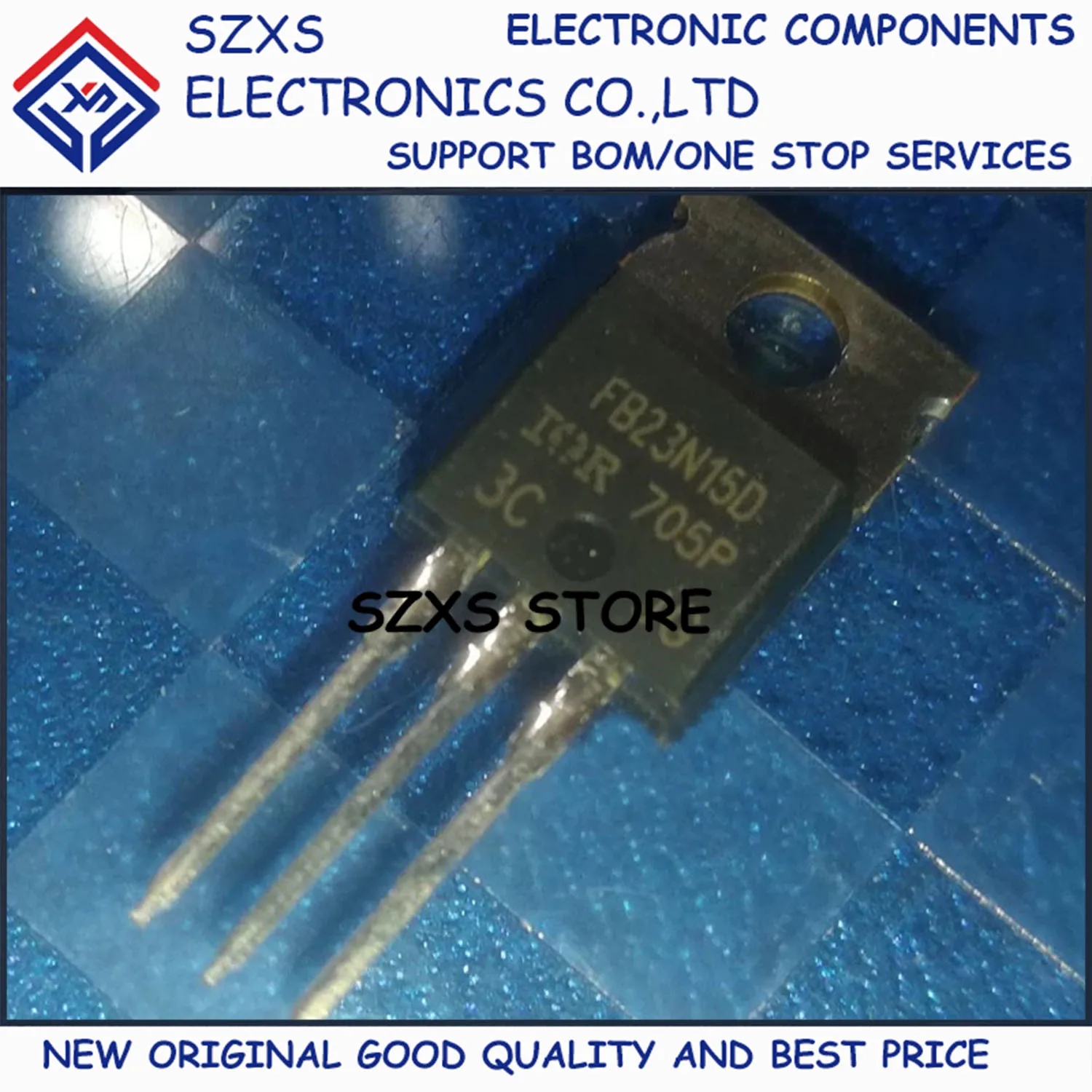 

New Original 10Pcs IRFB23N15D FB23N15D TO-220 150V 23A MOSFET Field Effect Transistor In Stock Good Quality