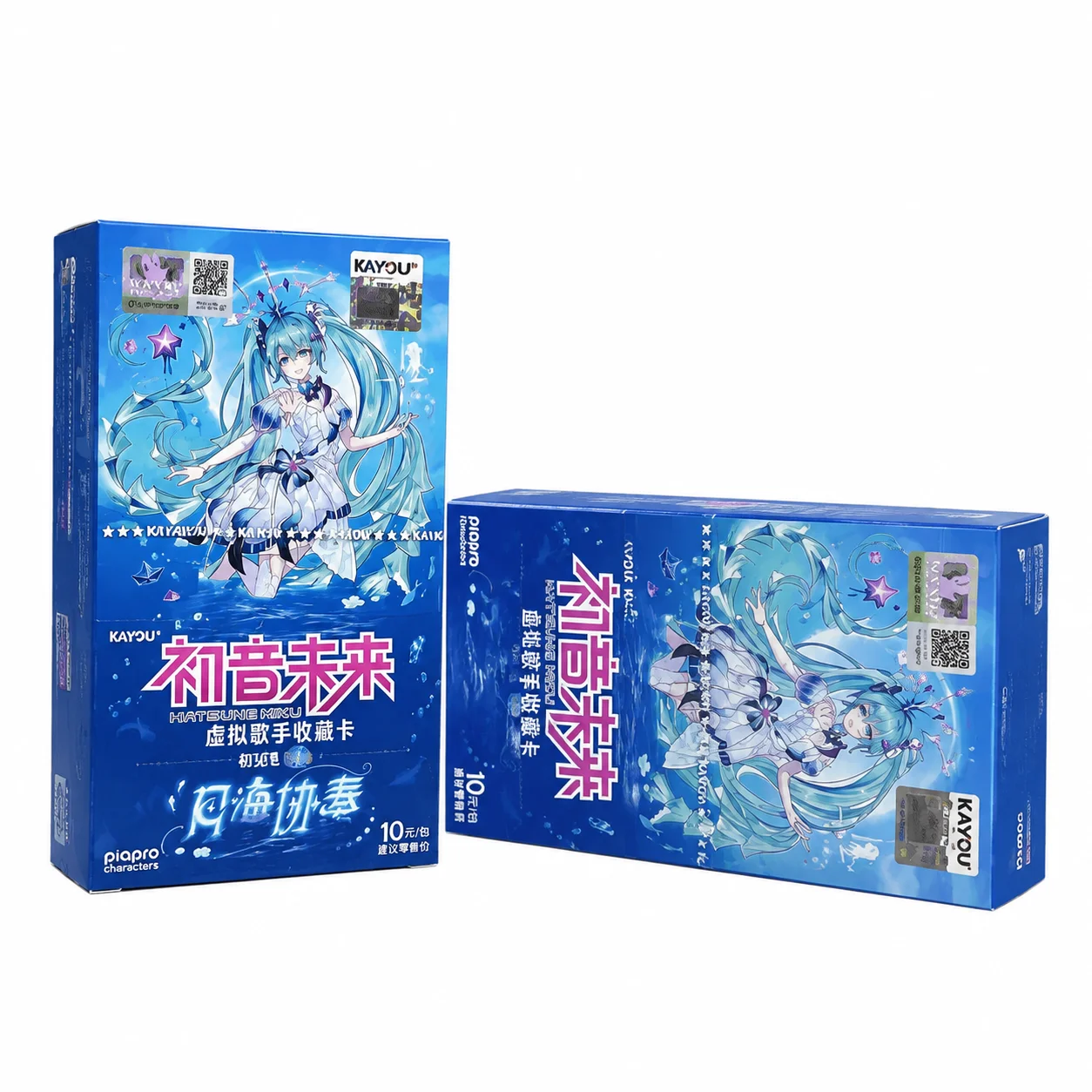 KAYOU Genuine Hatsune Miku Virtual Singer Collectible Trading Cards Booster Box First Sight Pack Series 6 Hobby Collection Gift