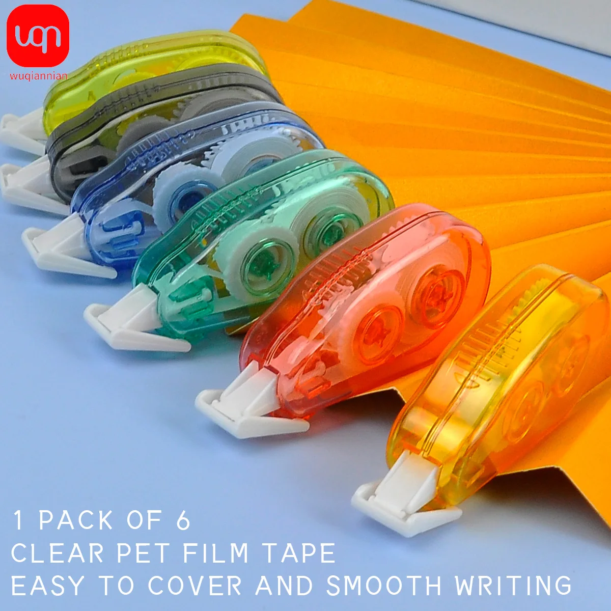 Study Writing White-out Portable Correction Stuff Students Whiteout Kids Tapes 6 Tipex Tools Pcs School Supplies Tape