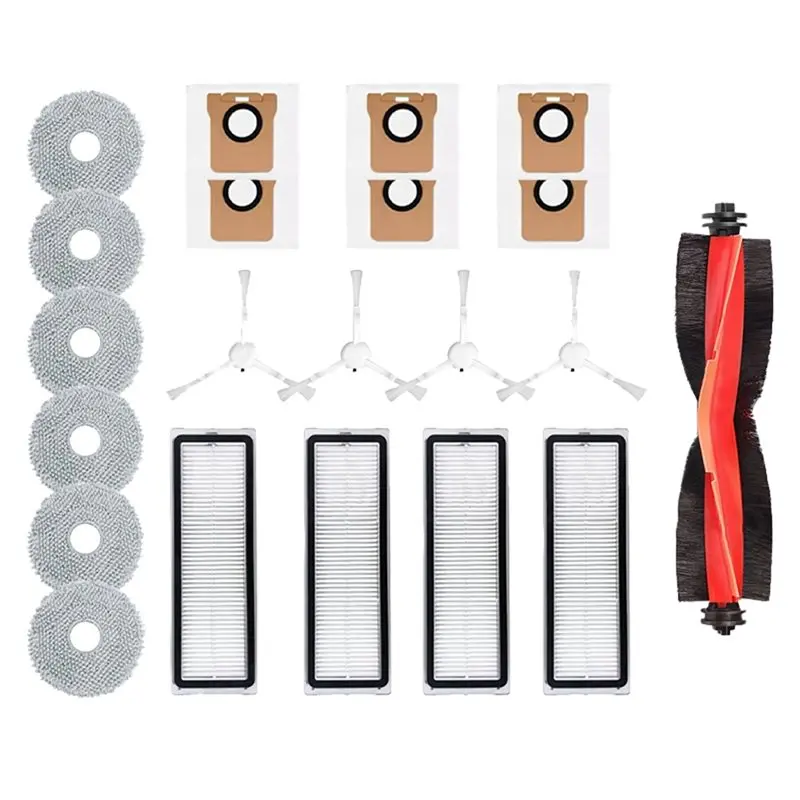 【carnival-feast】xiaomi-ロボット掃除機-x20-plus-x20-x10-x10-plus-交換部品アクセサリー-メインサイドブラシ-モップクロス-ダスト用