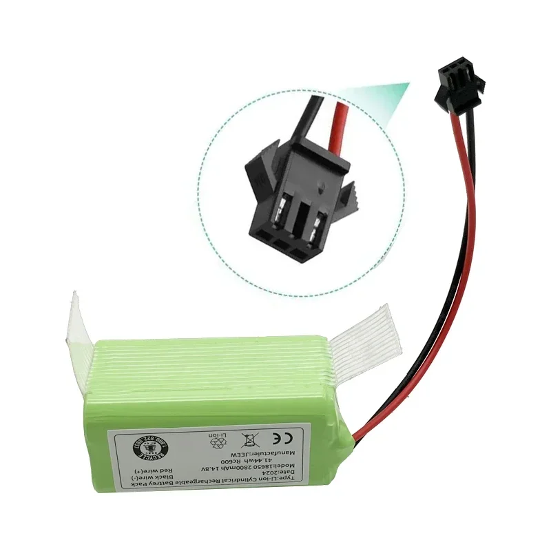 14.4V  Original power Li-ion battery for Conga 990 1090 Tesvor X500 Ecovacs Deebot N79 N79S DN622 Eufy RoboVac 11 11S RoboVac 30