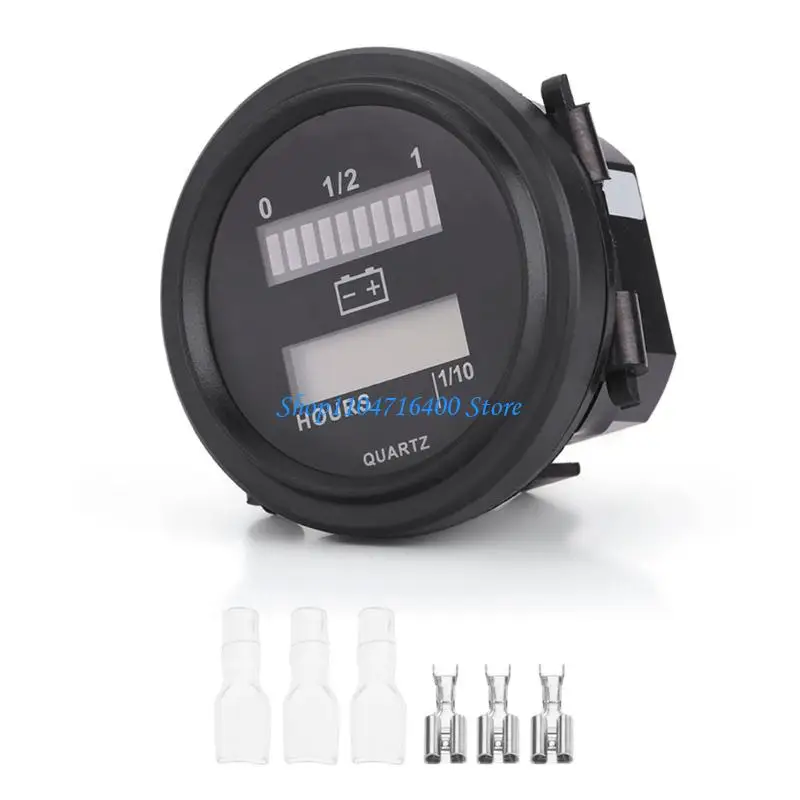 y1gd Water Resistant Battery Meter Runtime Monitor for Forklift Marine Industrial Use