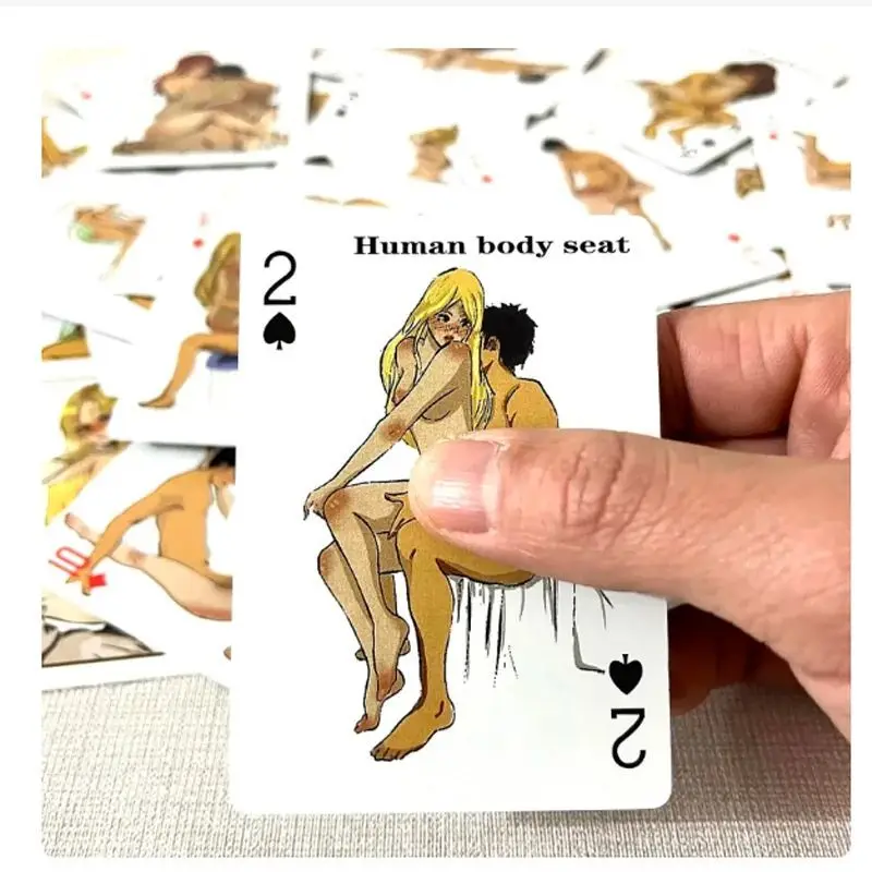 Him&her Sexy Fun Card Games For Couples Poker Position Couple Game For Date Night Deeper Relationship Connection Card Games Gift