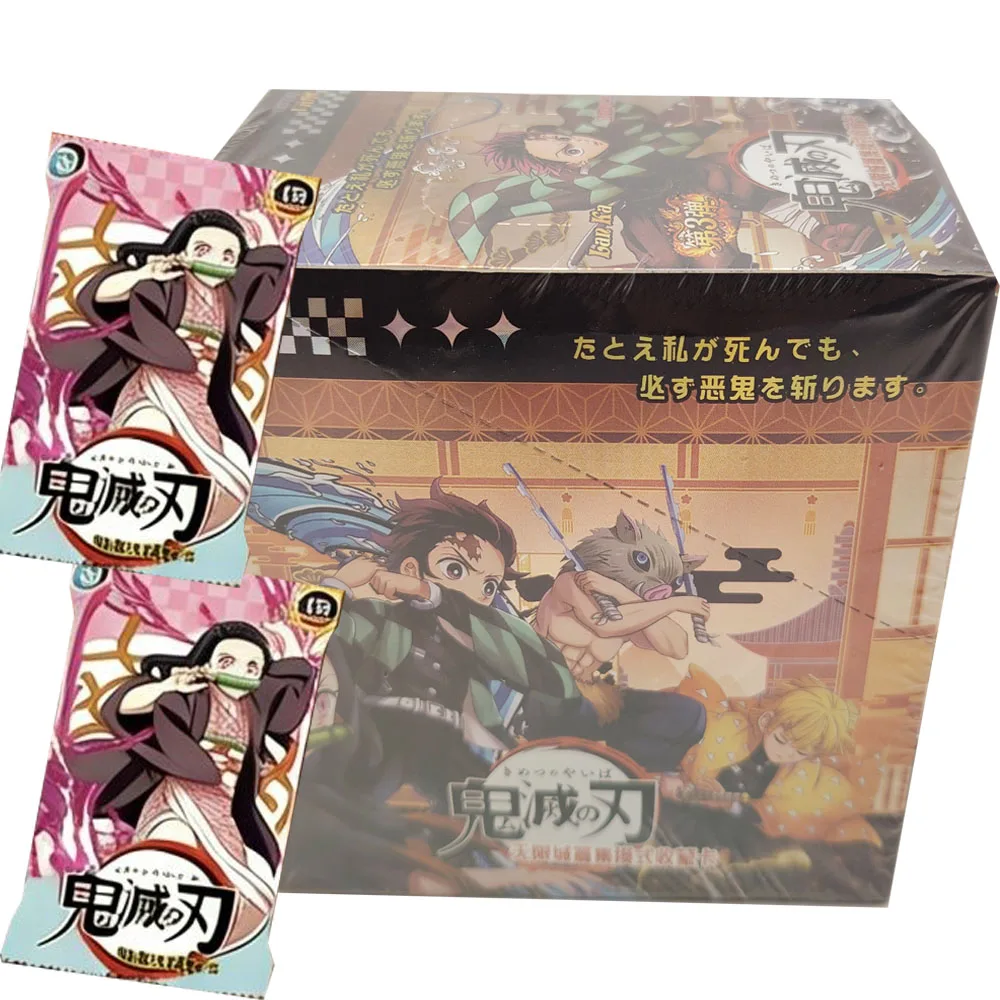 

Demon Slayer Popular Anime Peripheral Character Card Cartoon Creative Collection Craft Cards Decorative Toy Perfect Holiday Gift