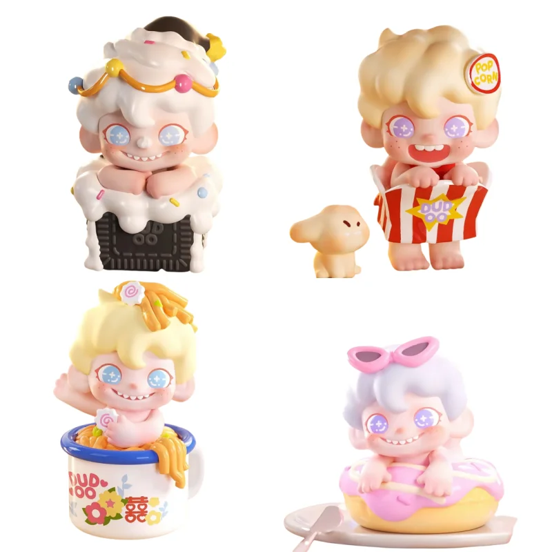 

Dudoo Delicious Afternoon Tea Series Blind Box New Product Debut Trendy Figurine Toy Accessories Doll Creative Gift Cute Access