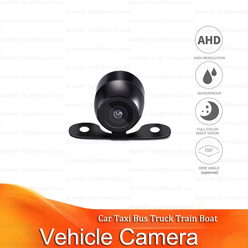 1080P AHD Vehicle Camera Waterproof Starlight Night Vision Mini Car Surveillance Camera for Truck Bus Taxi 12V