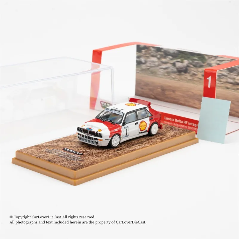 In stock 1:64 #1 Delta HF alloy miniature replica vehicle model, boy toy gift, room collection statue