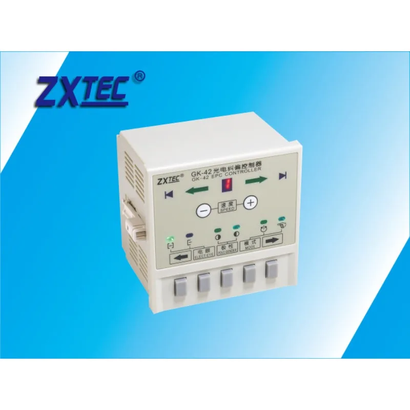 ZXTEC  Industrial Control GK-42 Photoelectric Automatic Deviation Correction Controller (speed can be adjusted on the panel)