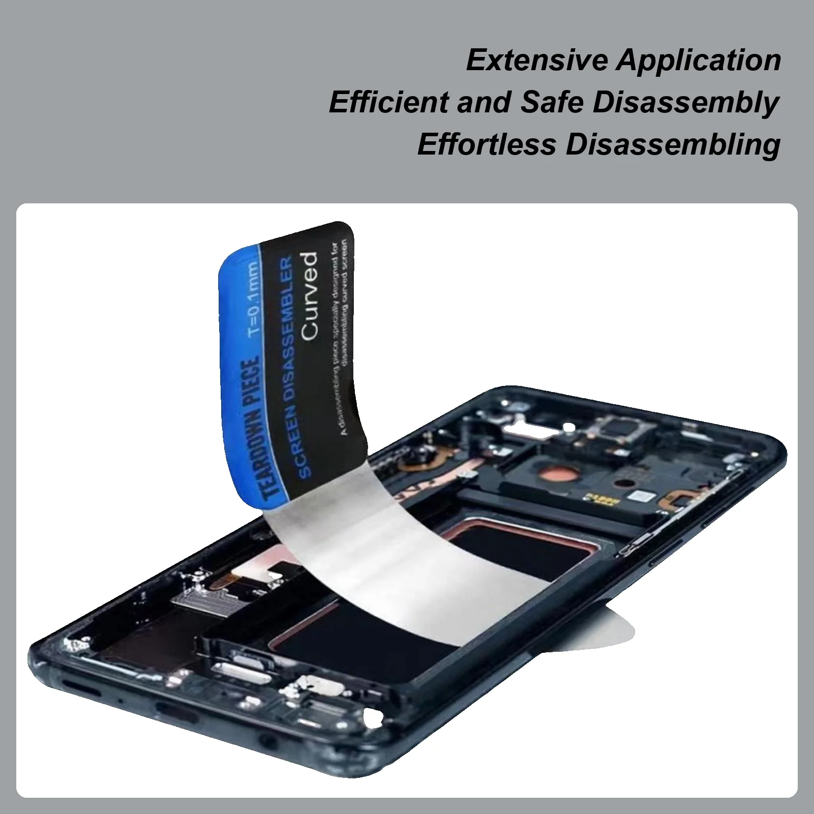 

1 шт., металлический плоский мягкий нож для открывания аккумулятора