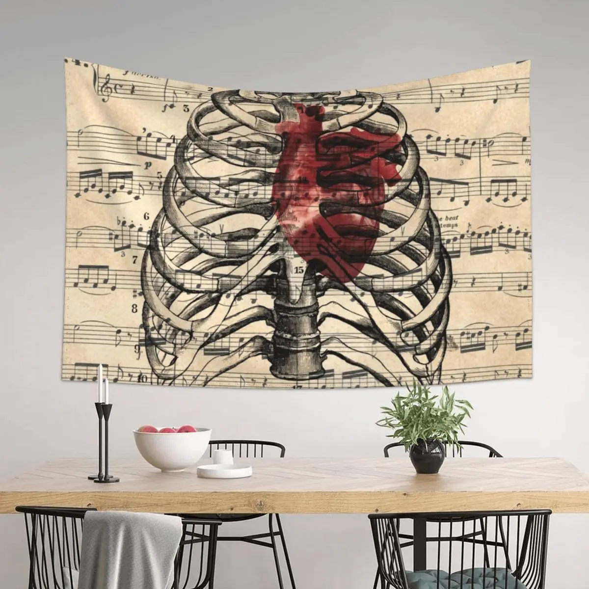 

heartbeat Tapestry Decoration Pictures Room Wall Decoration Aesthetic Cute Room Decor Tapestry