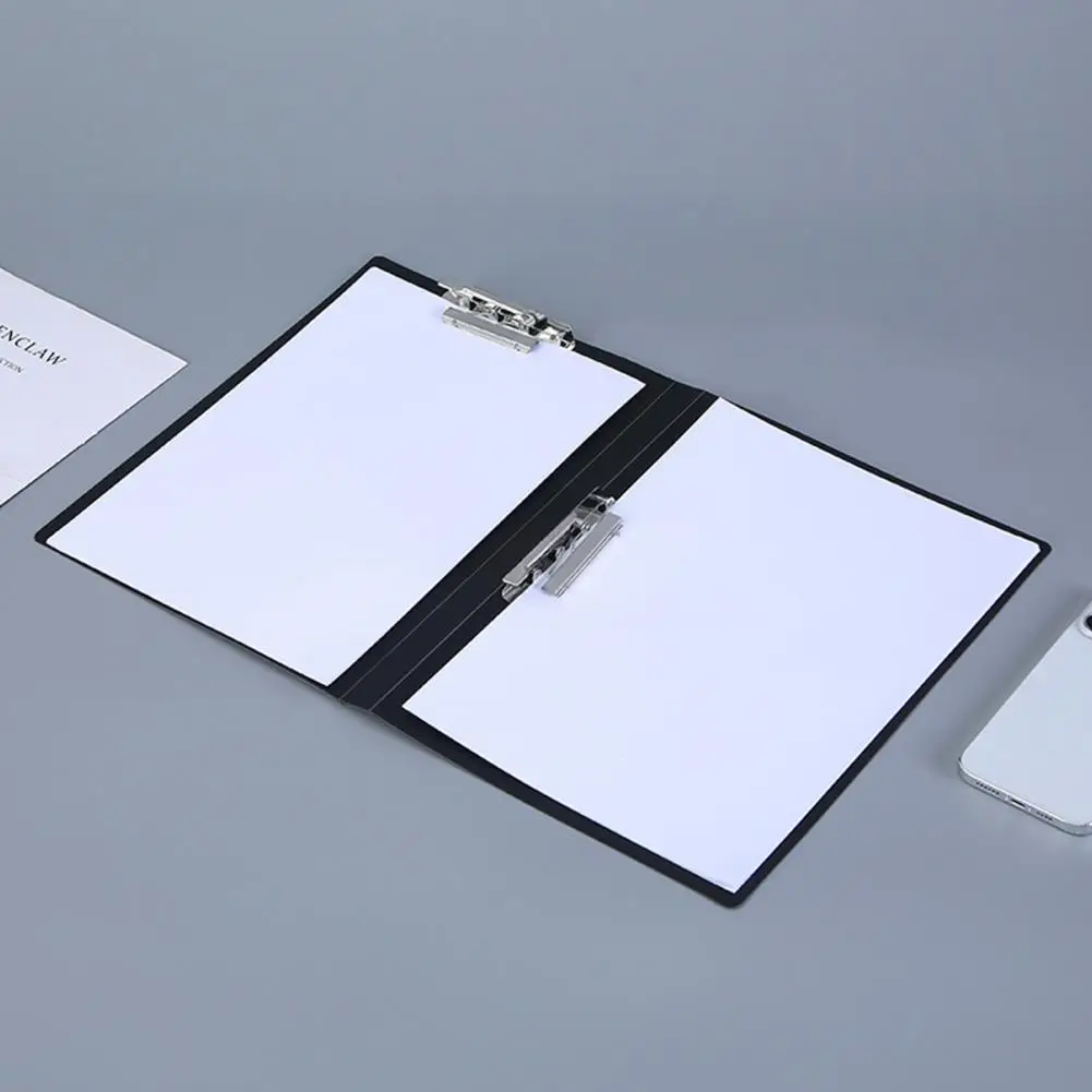 Папка-переплет с пружинным зажимом без отверстий, папка-переплет с поворотным зажимом для работы в школе, бесконтактная папка формата А4 с металлическим зажимом, вмещает 120 листов