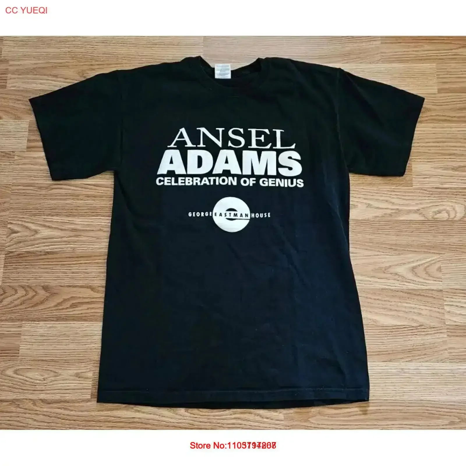 Ansel Adams Celebration of Genius George Eastman House Art T Shirt Limited 100 vintage Washed Stylish Top For Everyday Wear