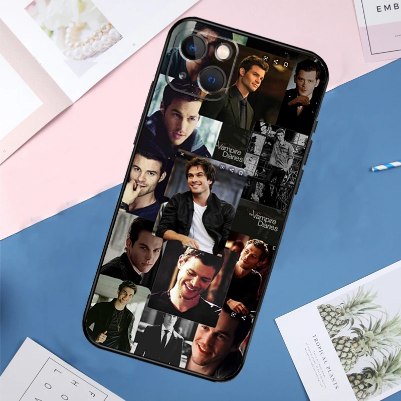 The Vampire Diaries Phone Case For iPhone 14 11 12 13 15 16 Pro Max Mini XS XR X Plus Soft Cover Capa