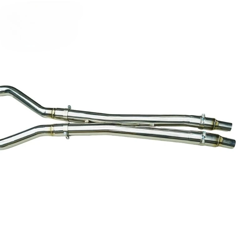 High Performance Exhaust Catback 304 Stainless Steel Exhaust Pipe For Ford Mustang GT 5.0 V8 2015-2025 With Four Tips