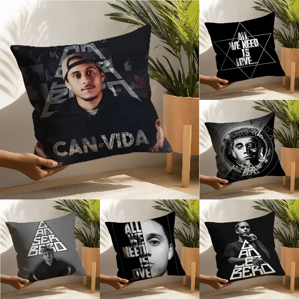 

Rap Conciencia Canserbero Pillow Case linen pillow case sofa home decor cushion cover cushion cove