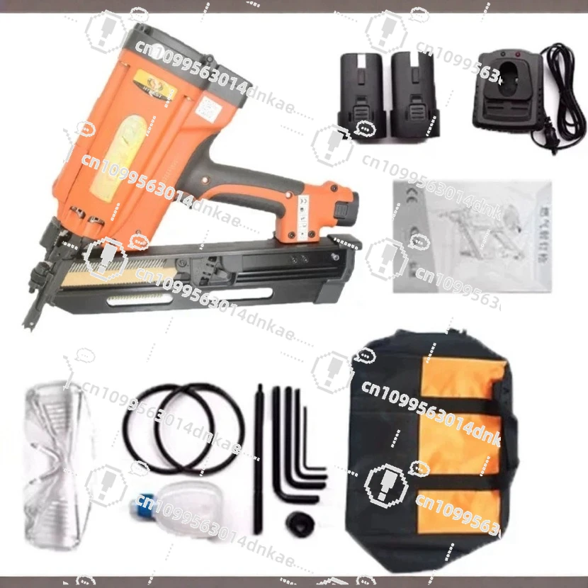 GFN3490 Paper Row Diagonal Row Nail Gun, Gas Wood Nail Gun, Pneumatic Nail Gun, Gas Gun