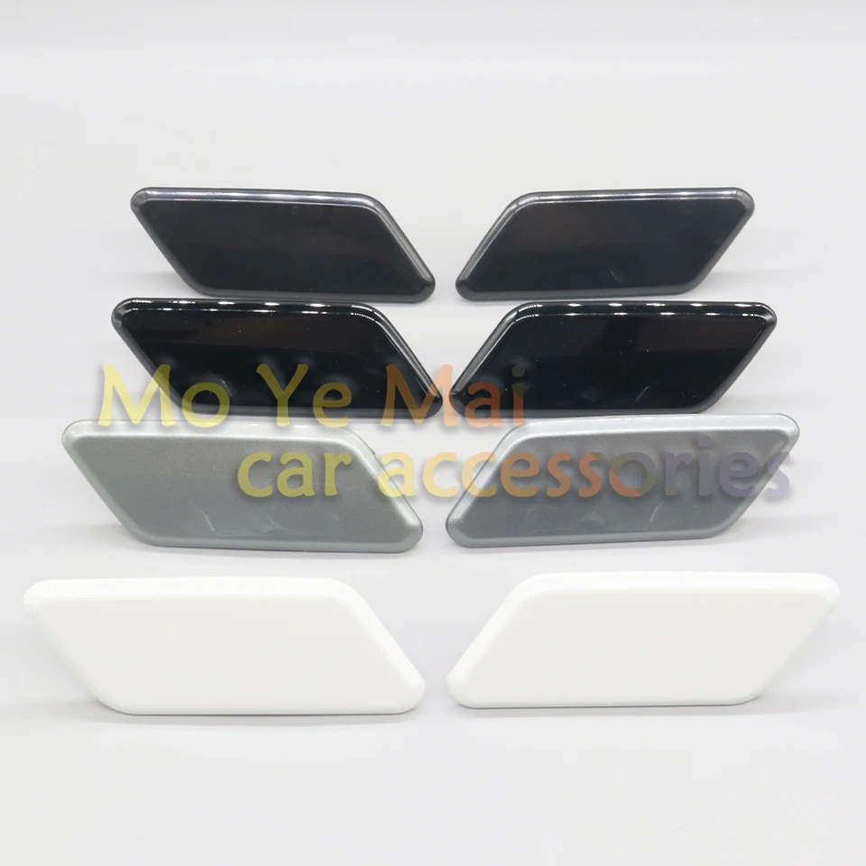 Car Front Bumper Headlight Washer Nozzle Cover Cap For Subaru Outback 2010 2011 2012 Headlamp Cleaner Sprayer Jet Lid Garnish