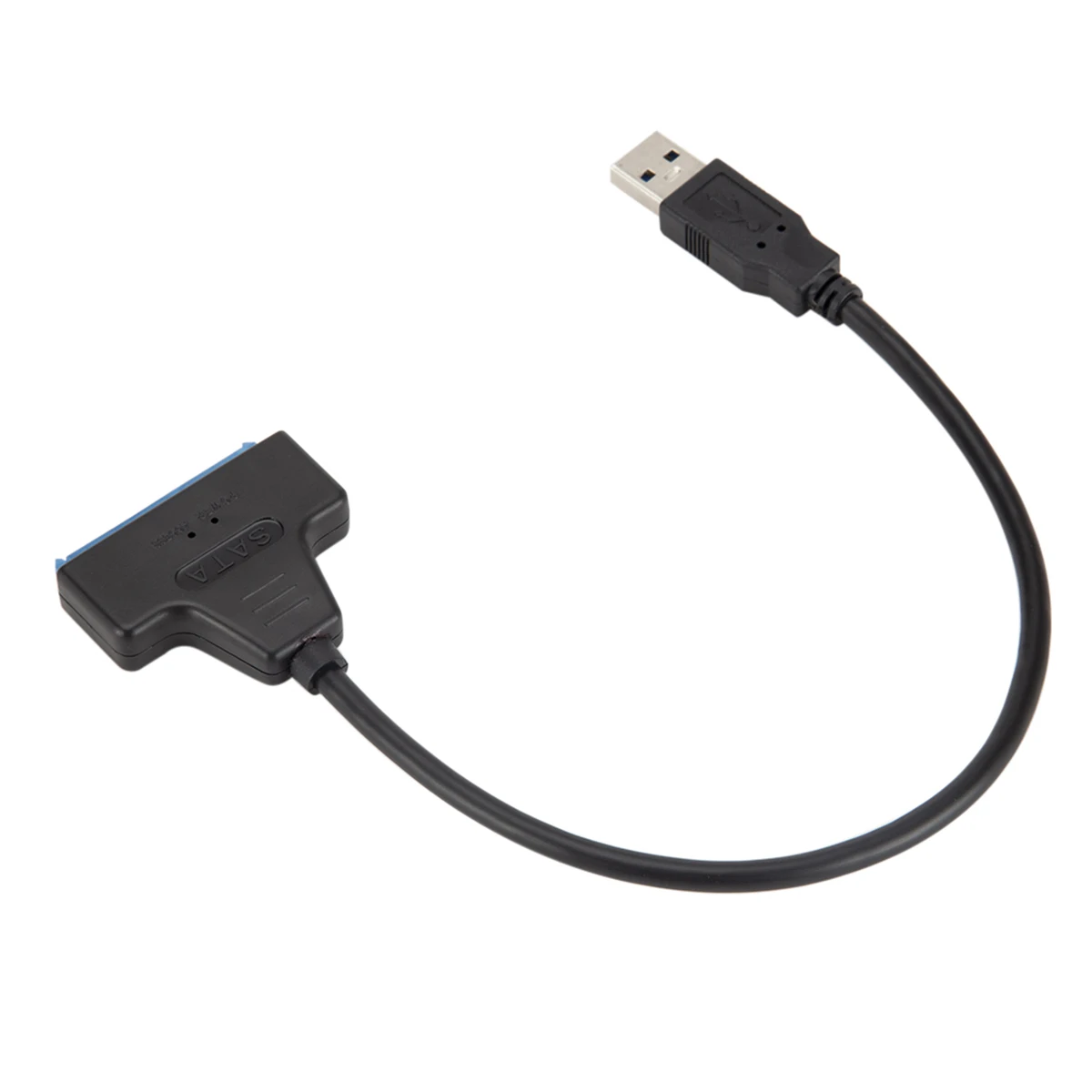 

to USB Hard Drive Cable USB 3.0 Transmission Easy USB Adapter for 2.5 1.8 Drives (Black)