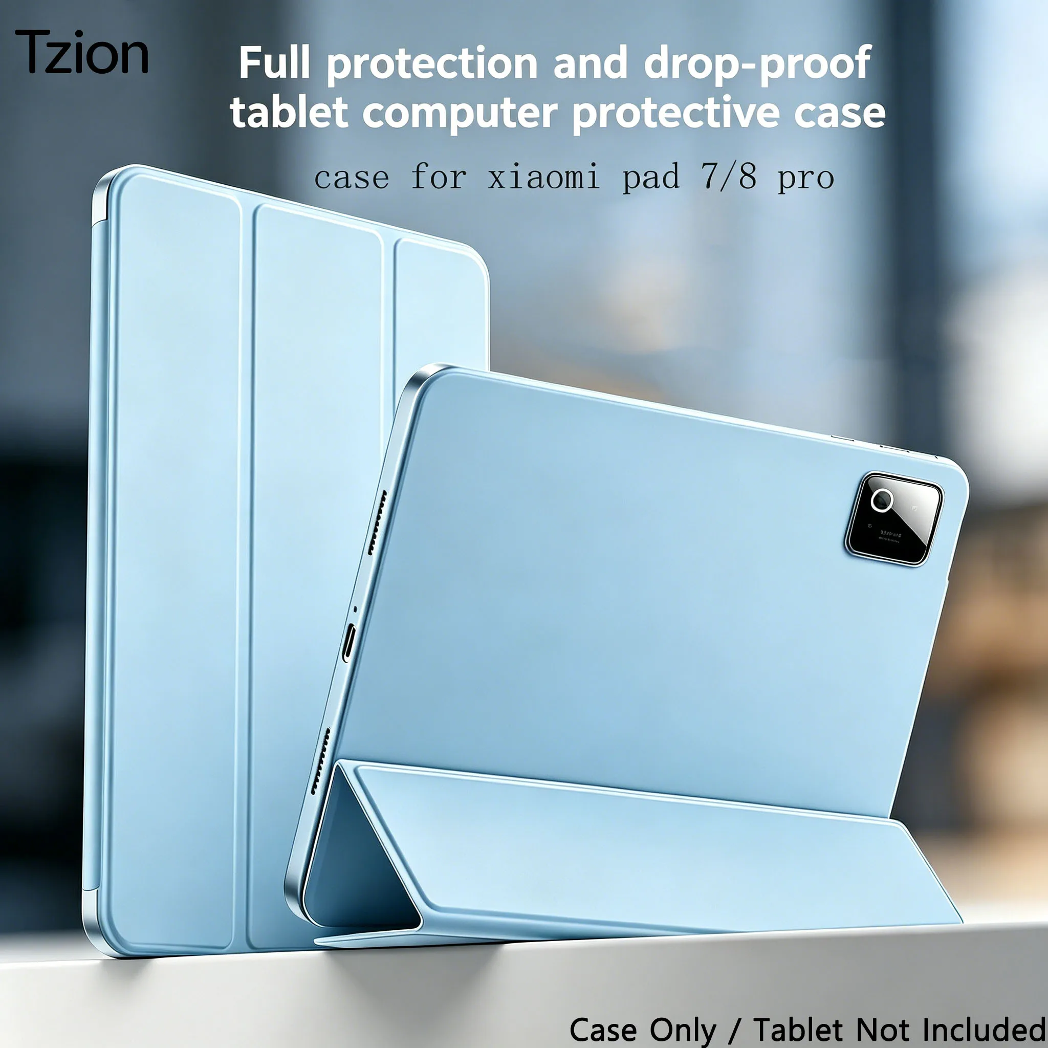 Case for Xiaomi Pad 8/8 Pro Slim Stand Back Shell Protective Smart Cover