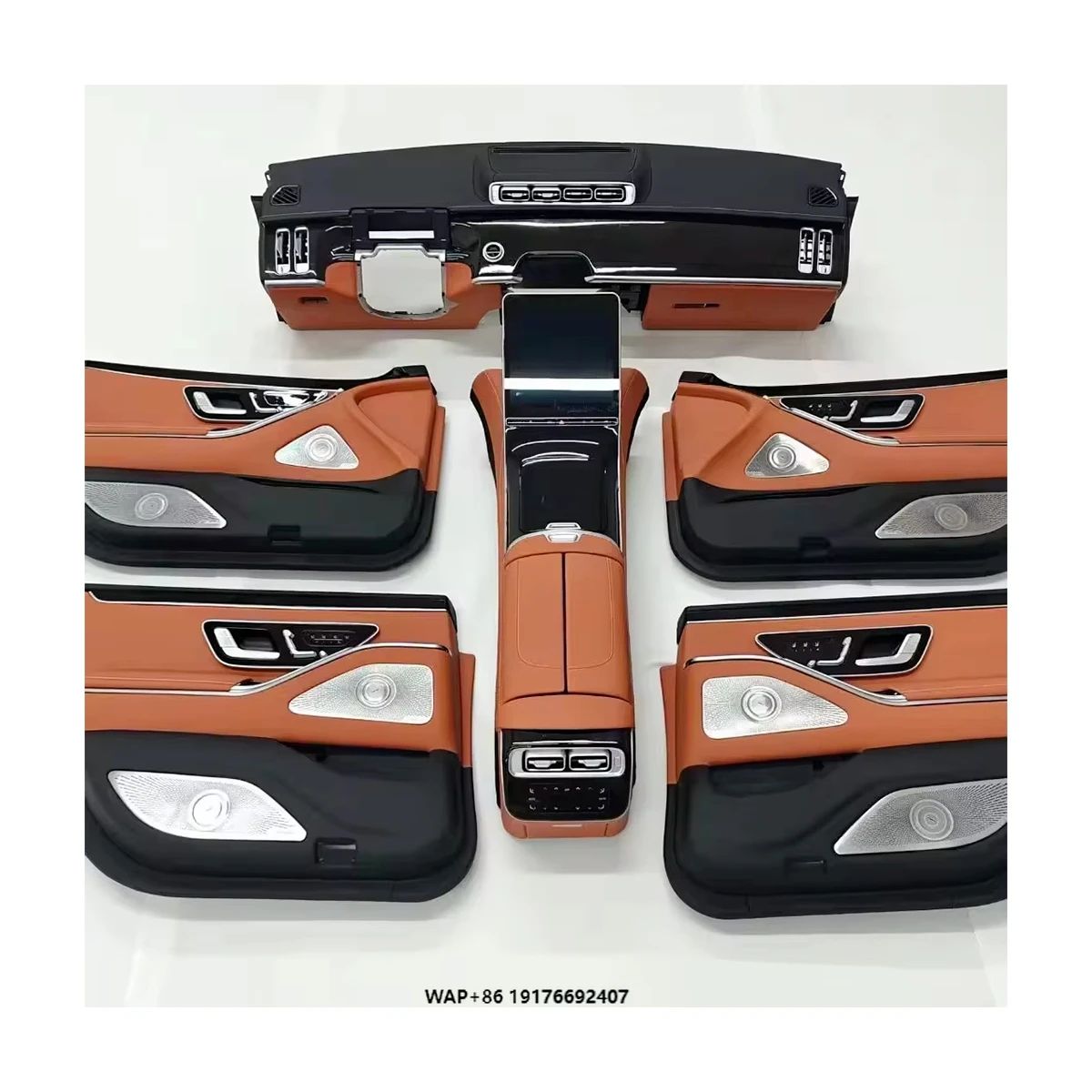 Benz W221 Upgrade W223 Interior Upgrade Kit  for S-Class Instrument  LINUX System Luxury Inteior Parts