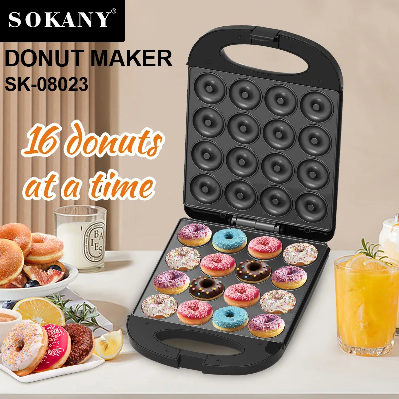 

SOKANY 08023 машина для пончиков, машина для выпечки тортов, машина для хлеба с 16 отверстиями