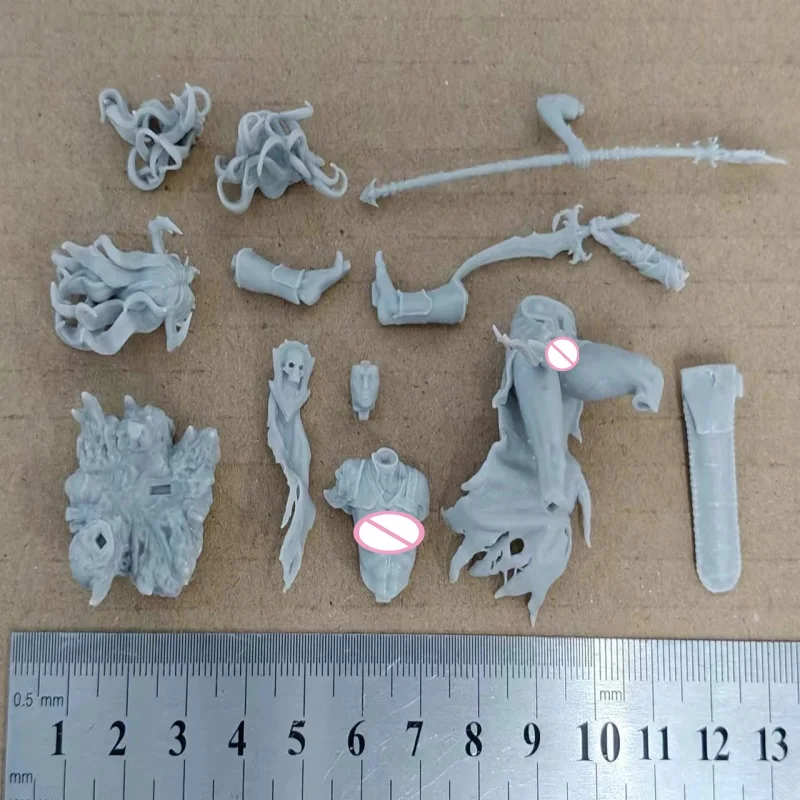 Figura de resina a escala 1/24, reina muy dominante Nsfw, dos versiones, Kit de modelo de ensamblaje, juguete de estatua 3D sin pintar