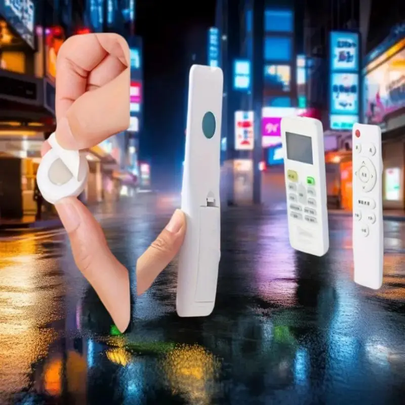 벽걸이용 강력 자석 후크, 열쇠 및 리모컨용 투명 브래킷, 가정용 냉장고 스티커