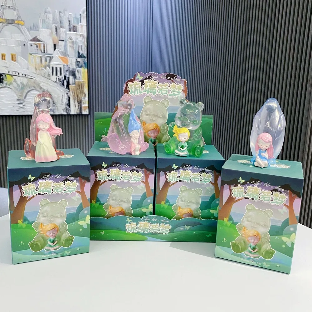 Gift Glass Like A Dream Blind Box Mysterious Resin Figures Dolls Cute Kawaii Mystery Box