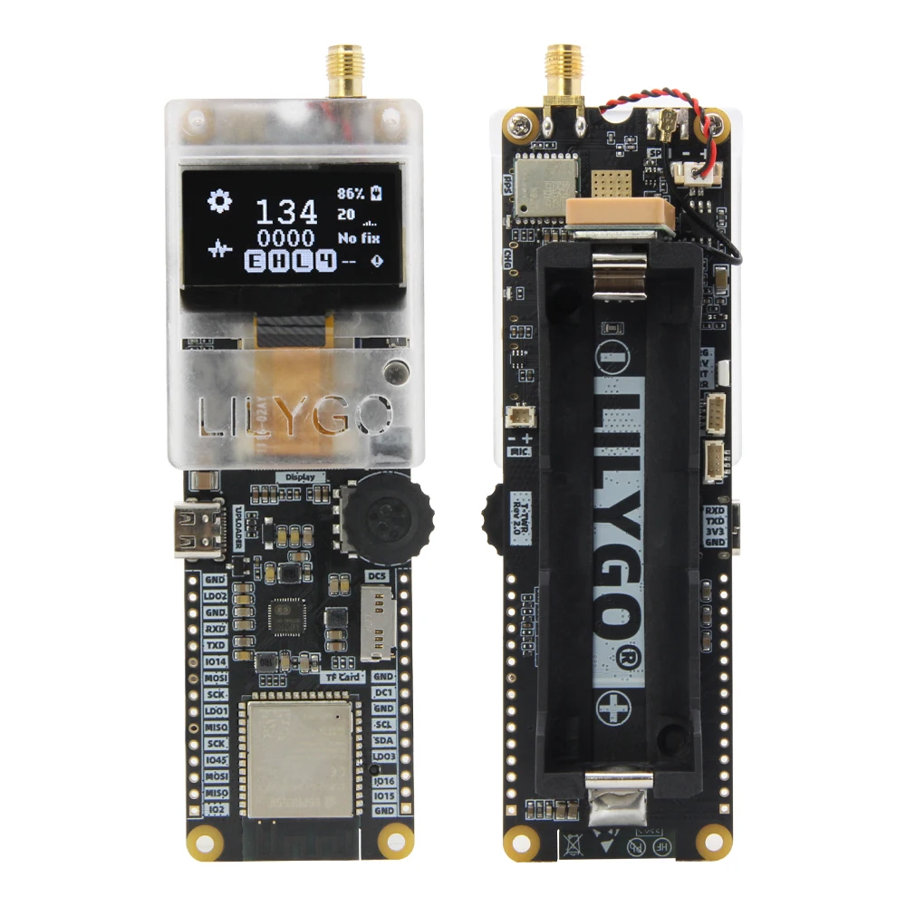 T-TWR Plus OpenEdition ESP32-S3 Integrated Development Board WIFI for Bluetooth GPS OLED SA868 TF Card Battery GPS Kit view 2