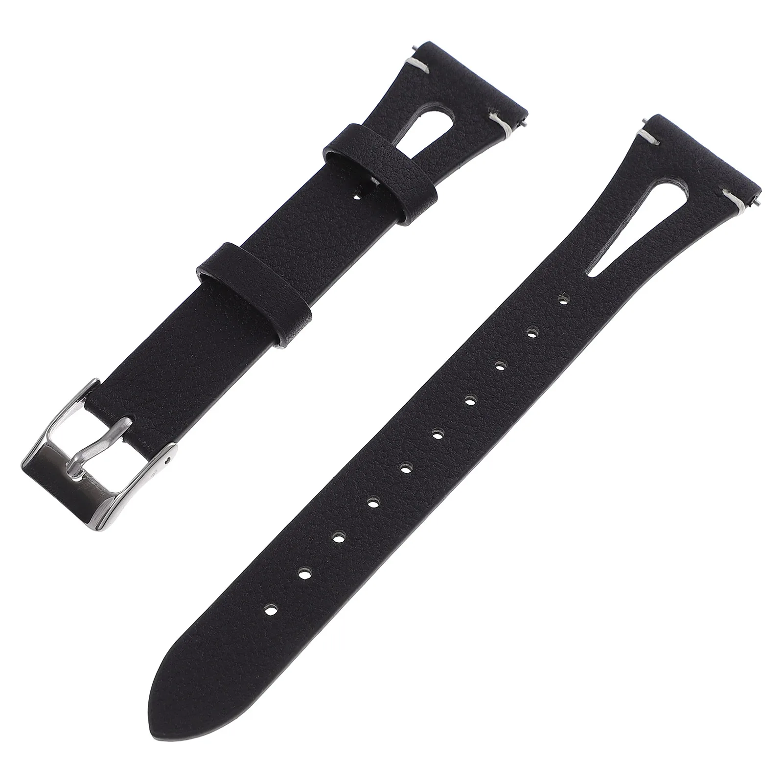 

1pc Luxurious Cowhide Wrist Strap Comfortable Watch Band Stylish Replacement Bracelet