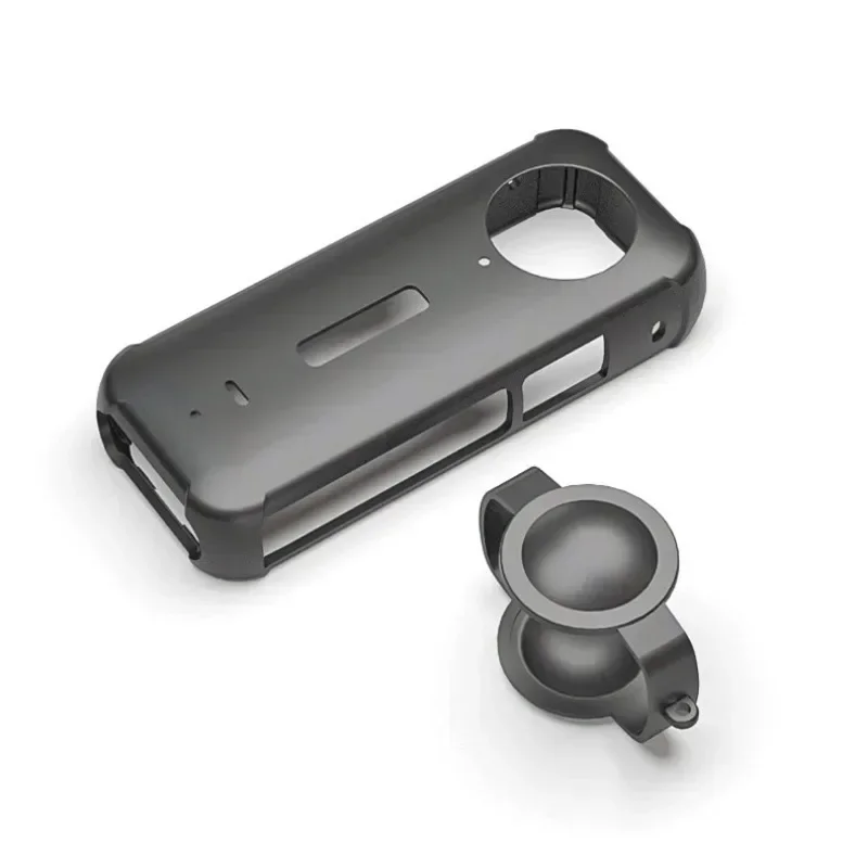 Lens Cap Protective + Body Cover for Insta360 X3 Silicone Case lenses protector for Insta 360 X3 Anti-scratch Accessory