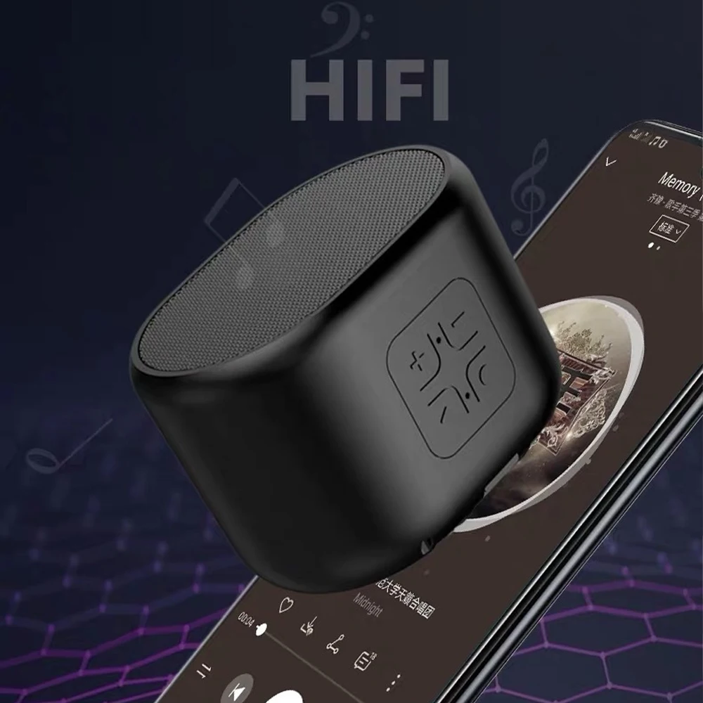 

B62 TWS Mini Wireless Bluetooth-compatible Speaker HiFi Portable Outdoor Sports Audio Stereo Subwoofer HD Soundbox Built-in Mic