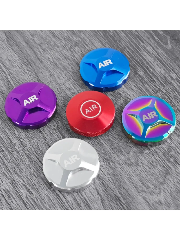 AliExpress NONE Bicycle Suspension Fork Cap Parts Manual Cover Aluminum Alloy Bike Air Cap Fork Protector For Manitou Magura FOX DT ROCK SHOX