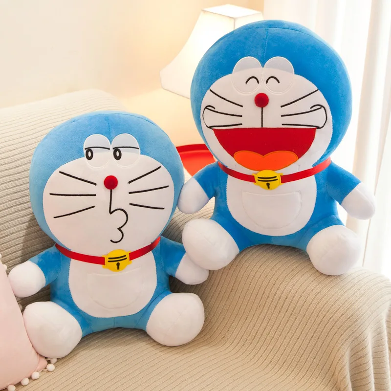 Doraemon Peluche Cuscino per bambola di pezza di grandi dimensioni per bambini Compleanno Regalo di Natale Perfetto per il tempo di gioco dei bambini e l'uso decorativo