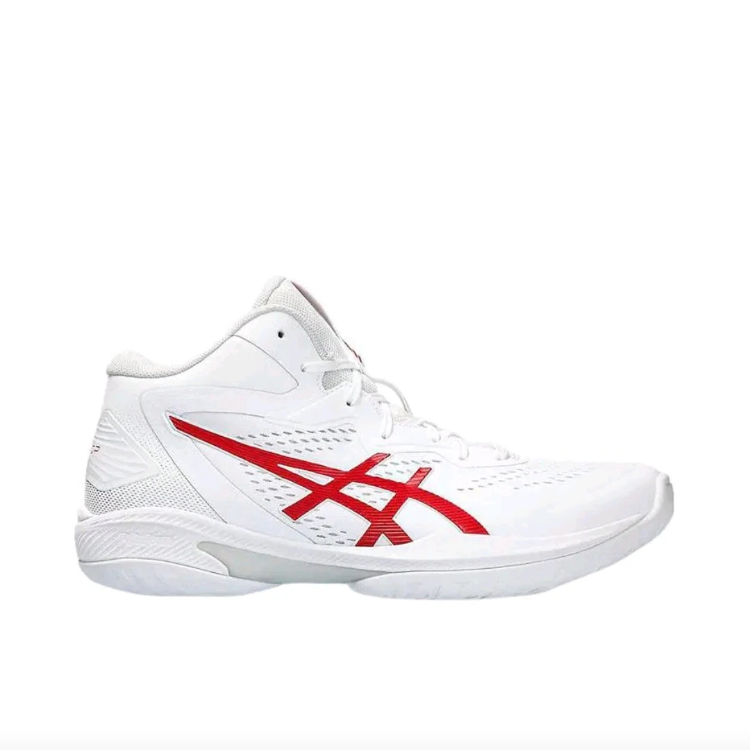 

Мужские кроссовки Asics Gel-Hoop V15, приятные для бюджета, минималистичные, противоскользящие кроссовки, белый/красный