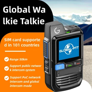 Global walkie-talkie 4G public network fleet small fleet walkie-talkie commercial civilian two-way outdoor intercom