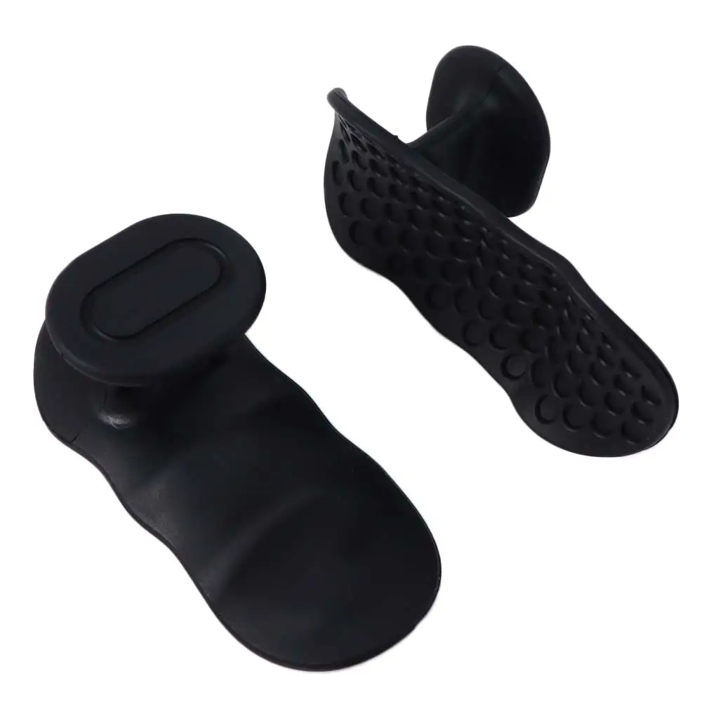 2Pcs Silicone Weight Lifting Grips Grip Strengthener Lightweight Barbell Bar Pads Sturdy Finger Exerciser Palm Gripper