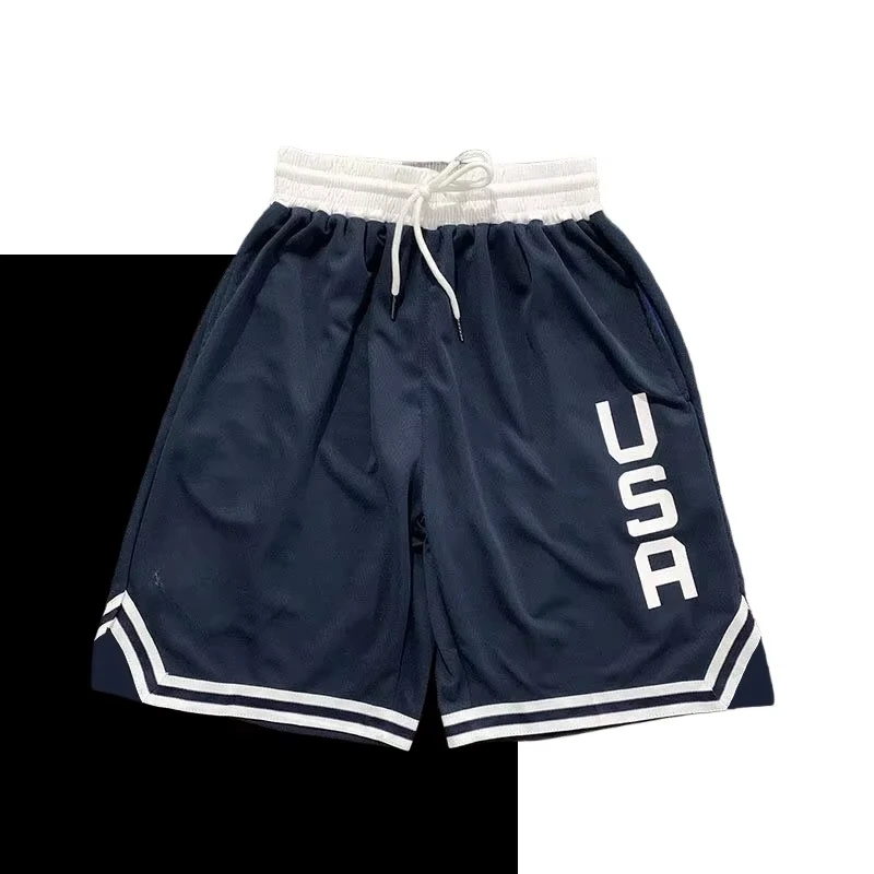2026 Sommer Basketball-Laufshorts – Hochwertige, elastische Shorts mit Gummizug für Sporttraining, atmungsaktiv und modisch – Detail 3