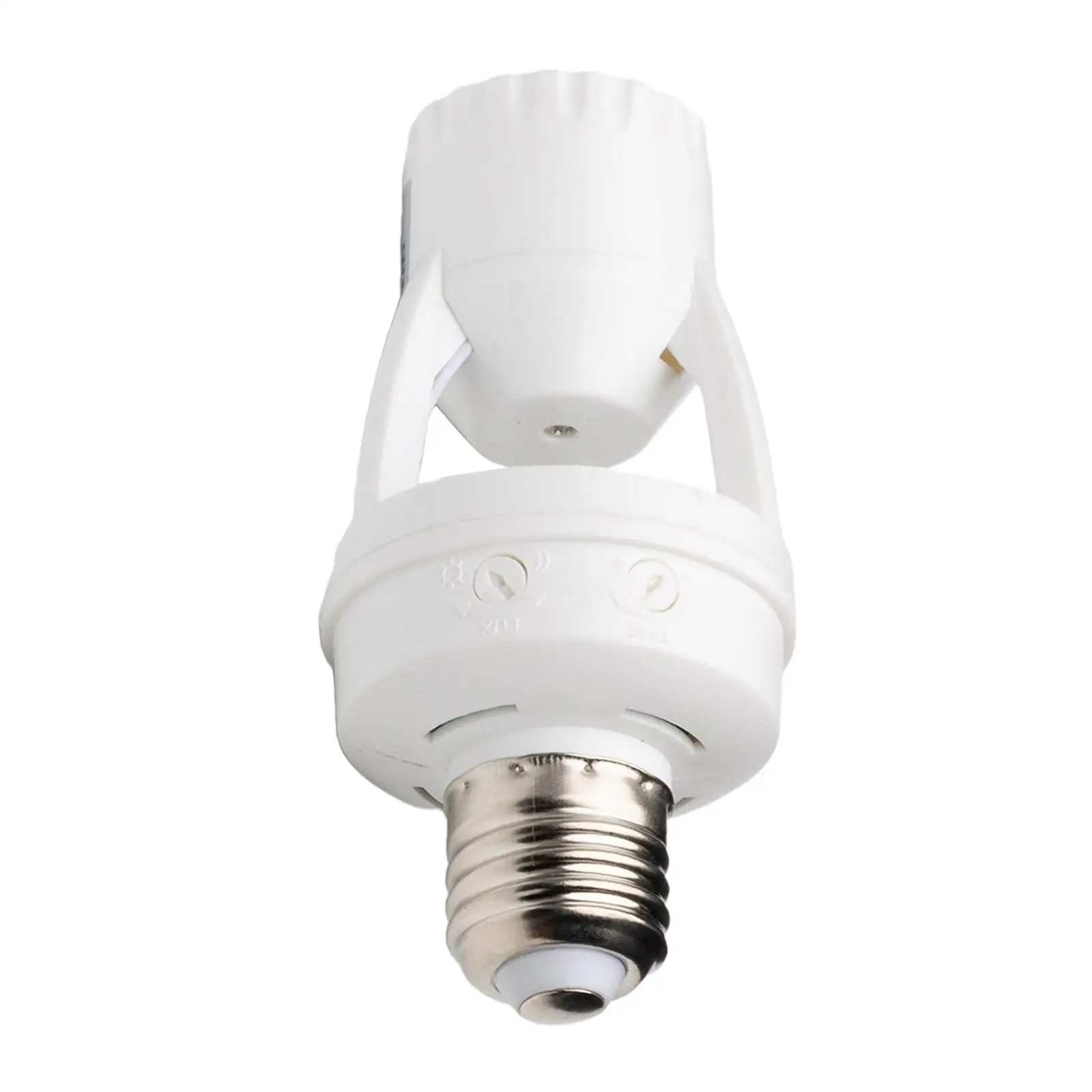 PIR Motion Sensor LightC Holder E27 Socket Adjustable for Garage