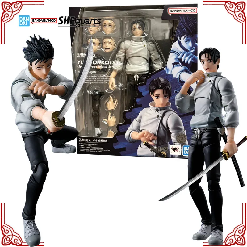 

Genuine Bandai Jujutsu Kaisen Model Kit SHF Yuta Okkotsu Special Grade Jujutsu Sorcerer Anime Action Figure Collection Finished