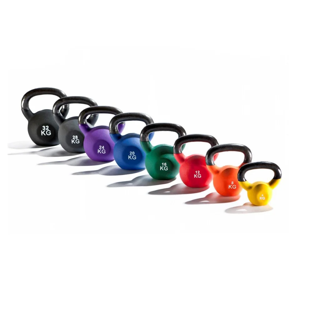 Adjustable soft competition coated rubber gym strength cast iron colorful vinyl kettlebell fitness manufacturer