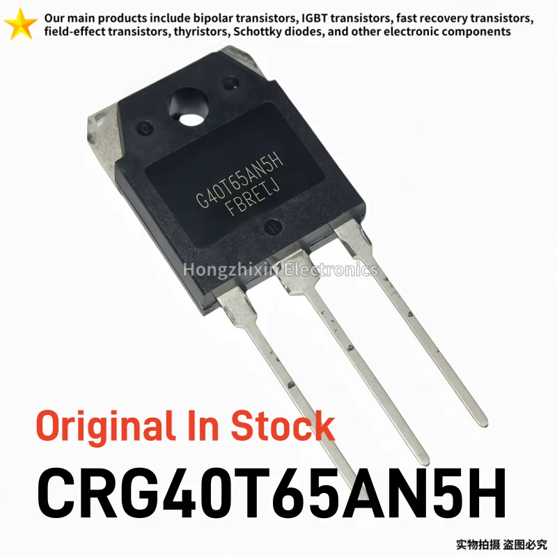 5/10PCS Original In Stock CRG40T65AN5H 40A650V G40T65AN5H TO-3P Inverter welding machine IGBT tube
